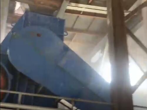 雙極高細破碎機榆林地區煤礦礦石充填項目破碎車間帶料試車順利成功